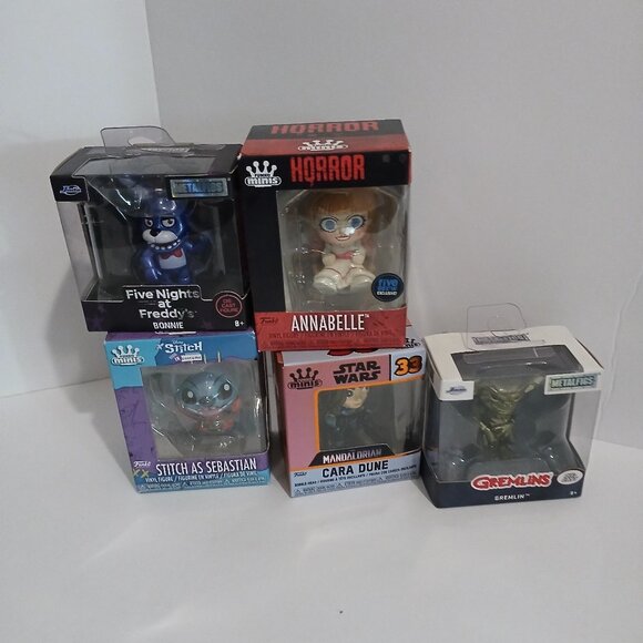 Funko Minis, Metal Figs, StarWars Figurines. Sealed NEW Lot of 5 - Picture 1 of 8